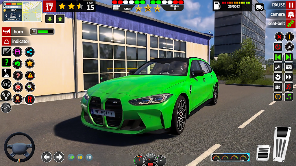 Screenshot do jogo Idle City Builder com bairro de moradias em construção